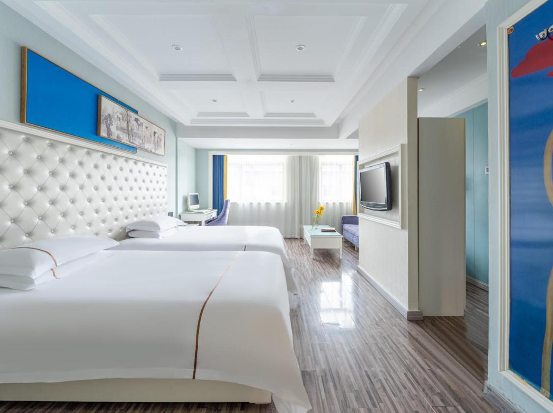 Lingshang Hotel Yiwu  Exteriör bild
