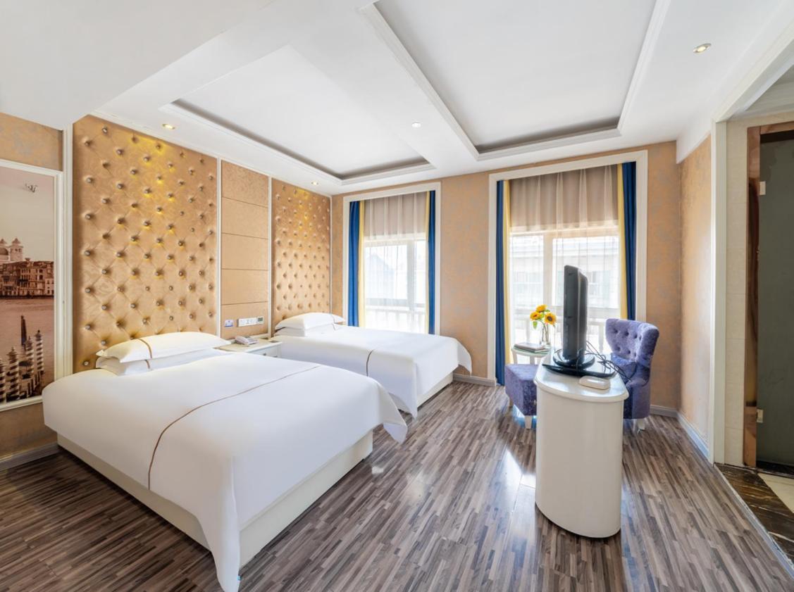 Lingshang Hotel Yiwu  Exteriör bild