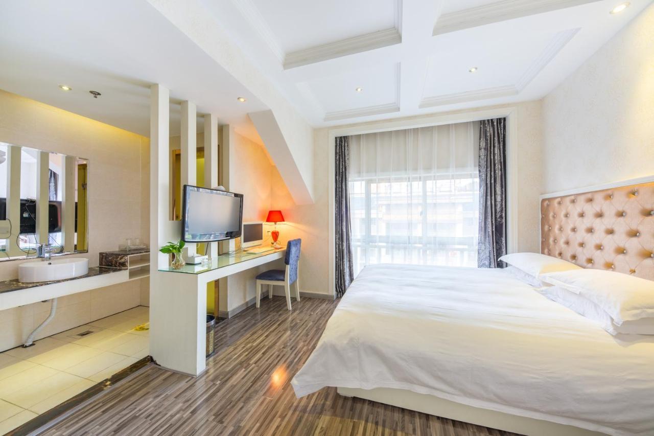 Lingshang Hotel Yiwu  Exteriör bild